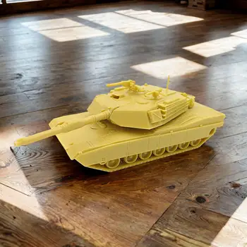 1/72 4D Собранный танк, игрушки-головоломки 