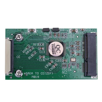 1 шт. SSD-накопитель Mini SATA mSATA PCI-E для IPOD с 40-контактной 1,8-дюймовой картой ZIF CE