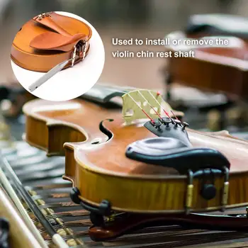 1 шт. скрипичный упор для подбородка, регулировочный ключ, Отвертка, Гаечный ключ из нержавеющей стали, Инструменты для ремонта и обслуживания скрипки, прочный для Luthier C8C9