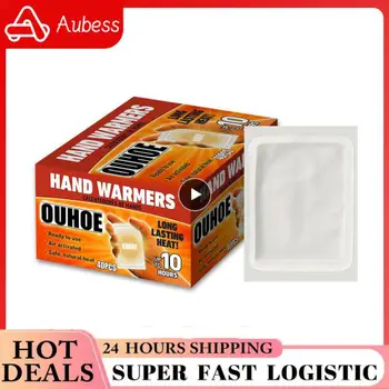 10 / Одноразовая грелка для рук Value Pack, самонагревающийся, защищающий от холода согревающий пластырь для живота, теплый пластырь для тела