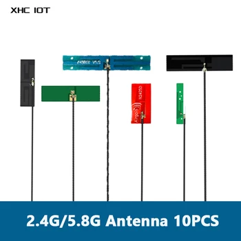10 шт./Лот 2.4G 5.8G XHCIOT Печатная Антенна FPC Антенна IPX Небольшого размера Гибкая и сгибаемая Встроенная Антенна Серии 2.4G Antenna