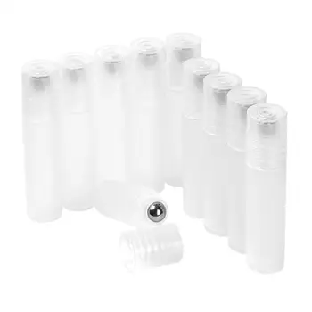 10шт 5 мл Шариковый ролик Пустые Бутылки для жидкости Флаконы многоразового использования