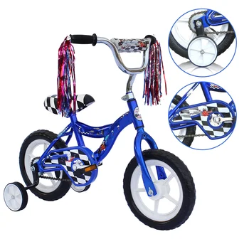 12-дюймовый велосипед для детей 2-4 лет, шины EVA и тренировочные колеса, отлично подходит для начинающих