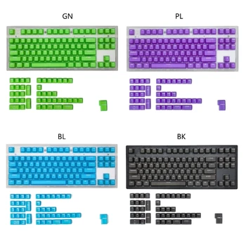 131-клавишные колпачки для ключей Double Shot Keycap Set OEM для механической клавиатуры