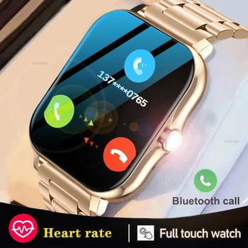 2023 Новые смарт-часы с Bluetooth-вызовом для мужчин и женщин, для сна, для измерения сердечного ритма, артериального давления, спортивные смарт-часы, Модные женские умные часы для женщин