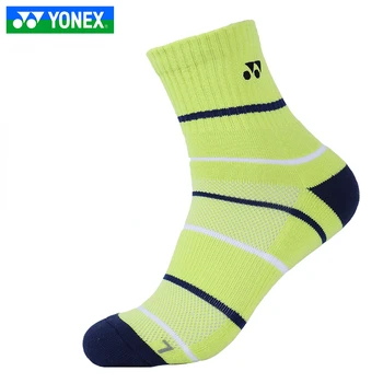 3 пары спортивных носков YONEX зима лето хлопчатобумажные кроссовки носки мужские женские баскетбол Ходьба бадминтон теннис