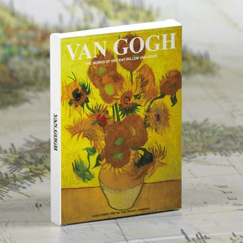 30 Листов / лот, открытка с изображением Ван Гога, Цветочный дизайн, Поздравительные открытки в стиле INS, открытка для сообщений, украшение журнала своими руками