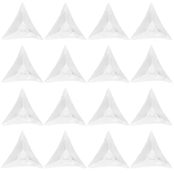 300 Шт Винтажный декор для дома от пыли Угловой ящик треугольный пылезащитный край стола коврик ПВХ детский