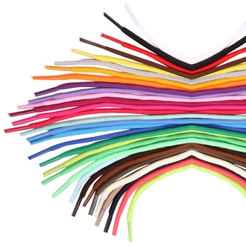 30шт разноцветных сменных шнурков, круглые декоративные шнурки для спортивной обуви (05 м)