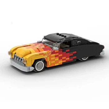 404ШТ строительных блоков MOC Модель серии автомобилей Flame Supercar Технические Кирпичи DIY Творческая сборка Детские игрушки Подарки