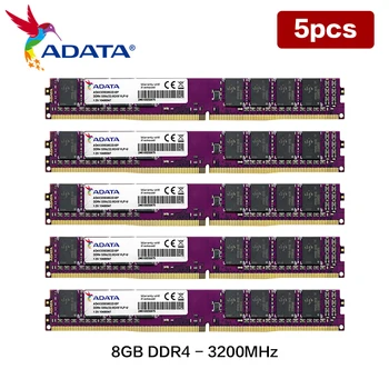 5 шт./лот 100% Оригинал AData 8GB DDR4-2666MHz Настольная память ram 8GB-3200MHz U-DIMM Ram ddr4 Для настольных компьютеров