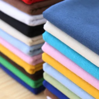 50x140 см Натуральная Льняная Хлопчатобумажная Ткань для Вышивания Иглой в стиле Пэчворк Costura Tissus Швейный Текстиль DIY Dress Одежда