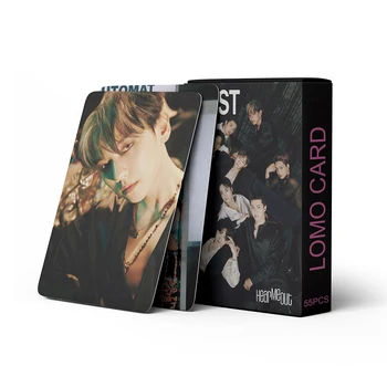 55 шт./компл. Kpop E Group EXIST Новый альбом Lomo Cards КРЕМ-СОДОВЫЕ фотокарточки Фотокарточки