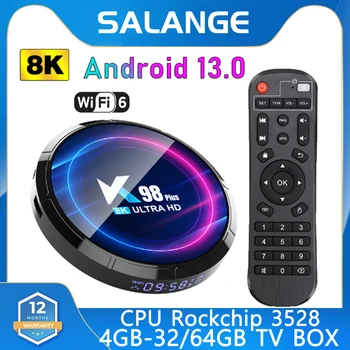 8K Android TV Box K98PLUS RK3528 4 ГБ ОЗУ 64 ГБ ПЗУ Android Box Поддержка 2,4 G/5,8 G WiFi6 BT5.0 8K Видео телеприставка