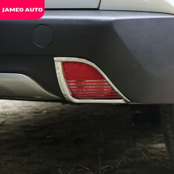 ABS Хромированная защитная крышка заднего противотуманного фонаря автомобиля для Peugeot 2008 2014-2018, накладки на задние противотуманные фары, наклейка на противотуманный фонарь