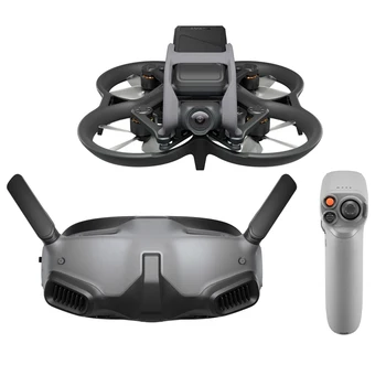 Avata Explorer Combo DJ Drone, обеспечивающий полное погружение в полет, Мощная стабилизация, встроенная защита пропеллера, OLED-экран, легкий