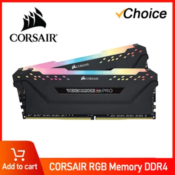 CORSAIR ddr4 pc4 ram RGB PRO DIMM Поддержка настольной памяти материнская плата 8GB memoria ram ddr4 3200 МГц 3600 МГц 8G 16GB ram