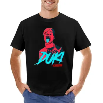 DUKI - Футболка #MODODIABLO, футболки с кошками, пустые футболки, спортивные рубашки, мужские хлопчатобумажные футболки