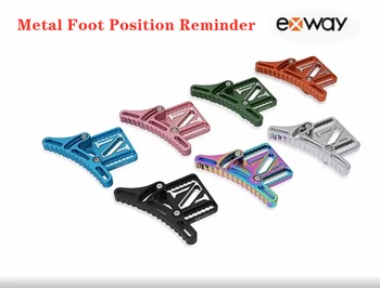 Exway × Металлическая ножка для скейтборда NEWBEE Напоминание о положении металлической ножки На максимальной скорости, опускающаяся ножка Сверху