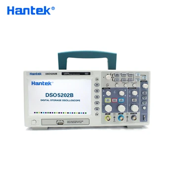 Hantek DSO5202B Osciloscopio Digital 2 Канала 200 МГц Портативные ЖК-USB-осциллографы с частотой дискретизации в реальном времени 1GSa/s