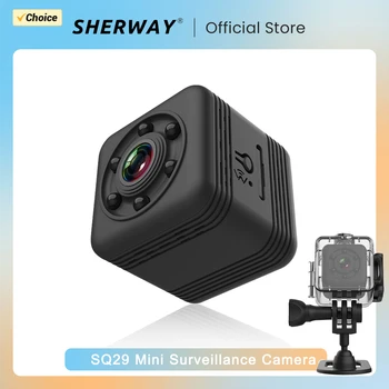 IP-камера SQ29 HD WIFI, мини-спортивная камера, Видеодатчик, видеокамера ночного видения, микрокамера, видеорегистратор движения с водонепроницаемым корпусом