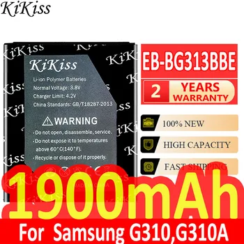KiKiss 1900 мАч EB-BG313BBE Аккумулятор для Samsung Galaxy ACE 3 ACE3 ACE 4 ACE4 Neo G313H G318H S7272 S7898 S7562C G357 N9002