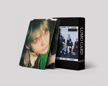 Kpop Idol 55 шт./компл. Lomo Card Альбом Открыток StrayKids S-Class New Photo Print Cards Коллекция Подарков Для фанатов