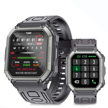 KR06 2023 Новые мужские смарт-часы для прямых поставок и оптовой продажи Фитнес-трекер Bluetooth Dial Call Спортивные умные часы для IOS Android