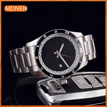 MDNEN Мужские 904L водонепроницаемые часы с автоматическим механизмом из нержавеющей стали 41 мм -TR