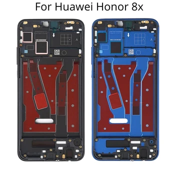 Netcosy Средняя Рамная Пластина Безель Крышка Корпуса С Боковой Клавишей Для Huawei Honor 8X JSN-L21 L42 AL00 L22