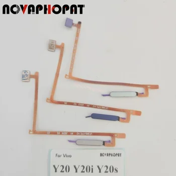 Novaphopat Для Vivo Y20 Y20i Y20S Touch ID Датчик отпечатков пальцев сканер Кнопка 