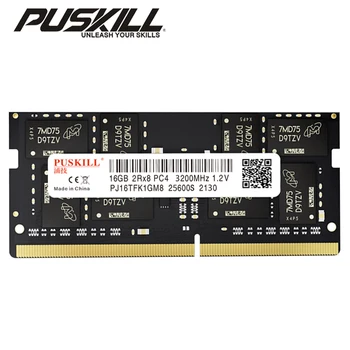 PUSKILL Memoria Ram DDR4 8 ГБ 2666 МГц Sodimm Ноутбук Высокопроизводительная Память для ноутбука