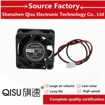 QISU-FAN 4015 Вентилятор постоянного тока 5 В 12 В 24 В 4 см 40 мм 40x40x15 мм Охладитель Радиатора Промышленный Вентилятор охлаждения Небольшой Источник Питания