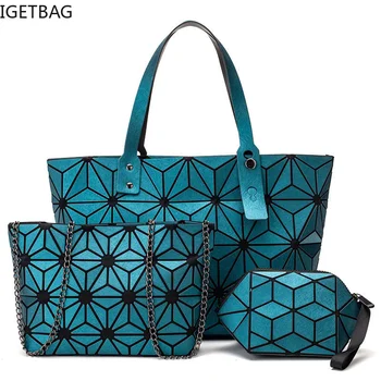 sac a - основной бренд женских геометрических сумок 2023 года, стеганые сумки через плечо, лазерные однотонные складные женские сумки Bolso Mujer