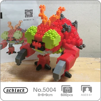 SC 5004 Аниме Digimon Tentomon Bettle Digital Monster Домашнее Животное DIY Мини Алмазные Блоки Кирпичи Строительная Игрушка Для Детей Без Коробки