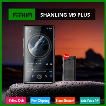 SHANLING M9 PLUS Высококачественный Флагманский Портативный музыкальный плеер Android Quad AK4499EX с двумя чипами AK4191 DAC Hi-Res PCM1536 DSD1024