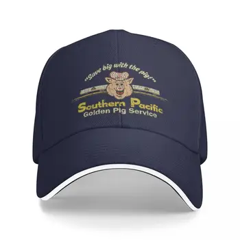 Southern Pacific Golden Pig Service 1980 Кепка бейсболка шляпа роскошного бренда Мужская шляпа женская