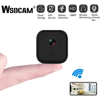 Wsdcam A11 HD 1080P Мини-Камера Wifi IP Ночного Видения Безопасности Микрокамера Home Smart CCTV Видеорегистратор с Обнаружением Движения Видеокамера