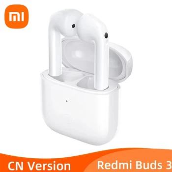 Xiaomi Redmi Buds 3 TWS Беспроводные Наушники С Двойным Микрофоном Шумоподавлением Bluetooth Наушники QCC 3040 С чипом aptX Adpative Наушники