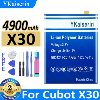YKaiserin 4900 мАч Сменный аккумулятор X 30 для Cubot X30 Batteries Bateria + Tracking