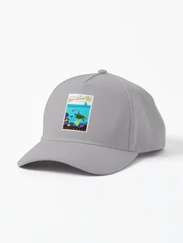 АВСТРАЛИЯ: Большой барьер Коралловый Риф Кепка с принтом кепка шляпа rufus сумка военная тактическая кепка