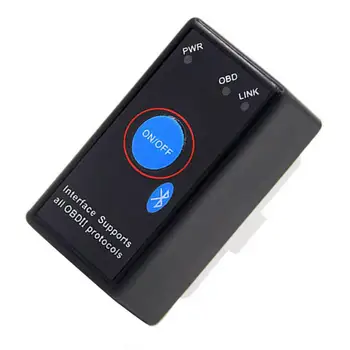 Автоматический диагностический инструмент Mini V1.5 С переключателем Поддерживает полный протокол Mini 327 Bluetooth Совместимый сканер V 1.5-II 2