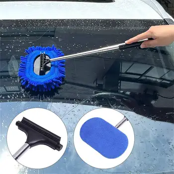 Автомобильная щетка для чистки Портативная автоматическая щетка для чистки автомобиля из микрофибры Mo-b, инструмент для чистки овощей, Тряпка для чистки автомобиля