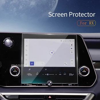 Автомобильные Наклейки Протектор экрана Carplay для LEXUS RX 2023 Защитная пленка из Закаленного Стекла Навигация Автомобильные Аксессуары 9,8 дюйма