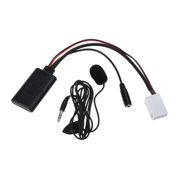Автомобильный провод AUX-in, 12-контактный радиоприемник, совместимый с Bluetooth, Компонент кабельной системы для 207 LX0E