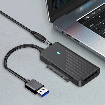 Адаптер SSD Для Жесткого диска USB3.0 На SATA Внешний Адаптер 5 Гбит/с 2,5 /3,5 Дюймов M.2 NGFF HDD Конвертер NVME для Настольного Ноутбука