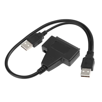 Адаптер USB 2.0 на Sata для 2,5-дюймового кабеля для преобразования жесткого диска SSD-накопителя