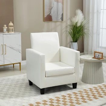 Белые Диваны И Кресла Для Гостиной Удобный Роскошный Дизайн Индивидуальные Стулья Для Гостиной Nordic Silla Comedor Мебель Для дома MQ50KT