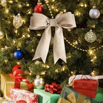 Бесплатная доставка Рождественское украшение 2 м Клетчатая лента Украшение рождественской елки Новогоднее Рождество для дома Natal Noel Deco Navidad 2024