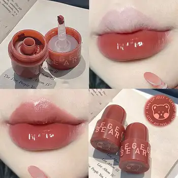 Блеск для губ с зеркальной водой, жидкая помада, увлажняющий блеск для губ, стойкий Сексуальный оттенок для губ, макияж, Корейская косметика